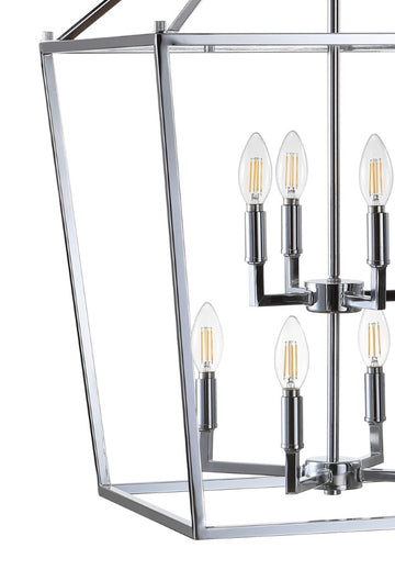 Pagoda Lantern Metal LED Pendant